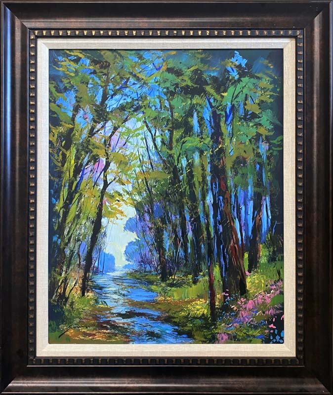 Michael Schofield Mixed Media Original on canvas: Michael Schofield. Original mixed media on canvas. Approx 30x24 image size in inches. Hand signed by the artist. Custom framed. Includes Certificate of Authenticity. One of a kind. This work was