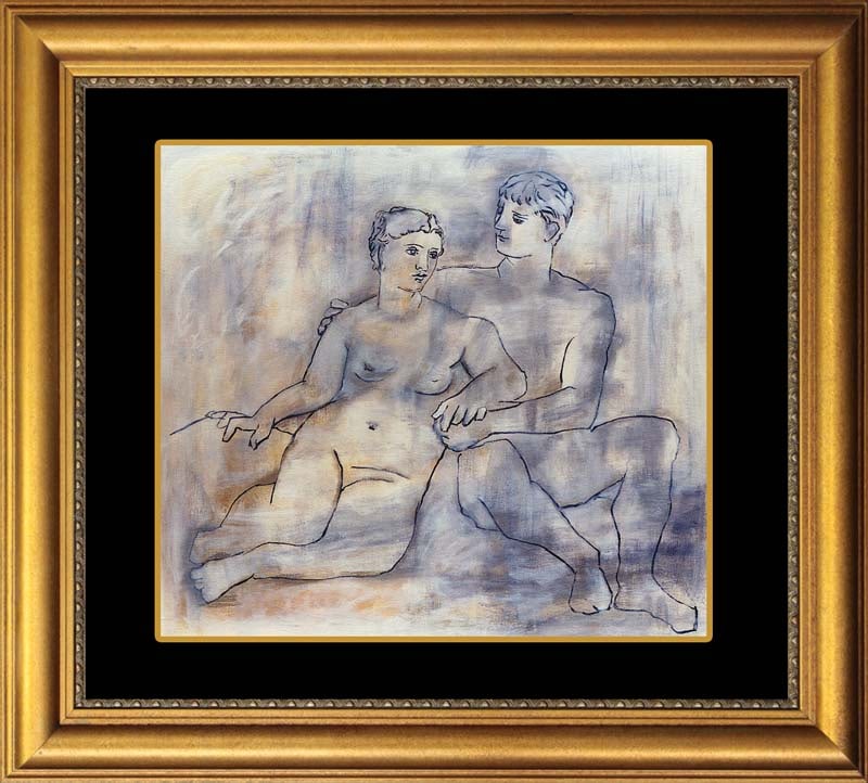 Pablo Picasso (Spanish 1881-1973) Limited Edition Nudes limited edition lithograph Collection: Pablo Picasso (Spanish 1881-1973) Limited Edition Nudes limited edition lithograph Collection Domaine PicassoPablo Picasso Nudes Limited Edition Lithograph collection Domaine Picasso Approx. 16 x 26.
