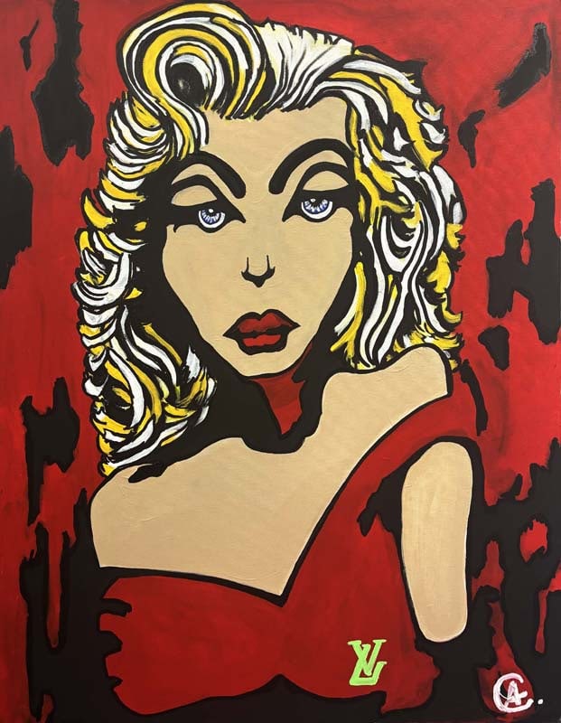 Art Chorny original on canvas: Original on canvas by Art Chorny. Approx 30x24 inches One of a kind original Hand signed by the artist and includes certificate of authenticity. This comes framed.