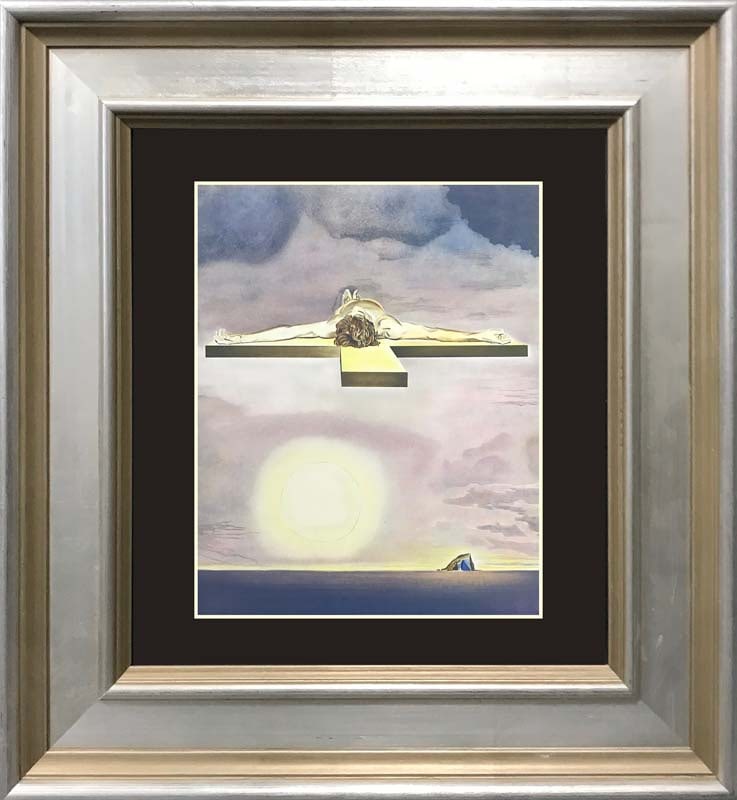 Salvador Dali (Spanish 1904-1989) lithograph after Dali: Salvador Dali (Spanish 1904-1989) lithograph from 1975. Approx 24x20 inches. Includes certificate. Custom framed.