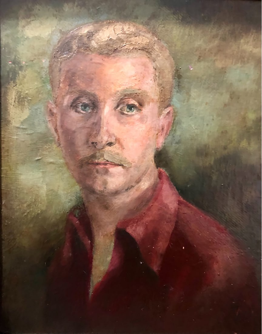 Glyn Warren Philpot Original oil: Glyn Warren Phileot Original oil National Portrait Gallery London, British painter studied at Lambeth School of Art 1903. Academic Julian Paris 1905