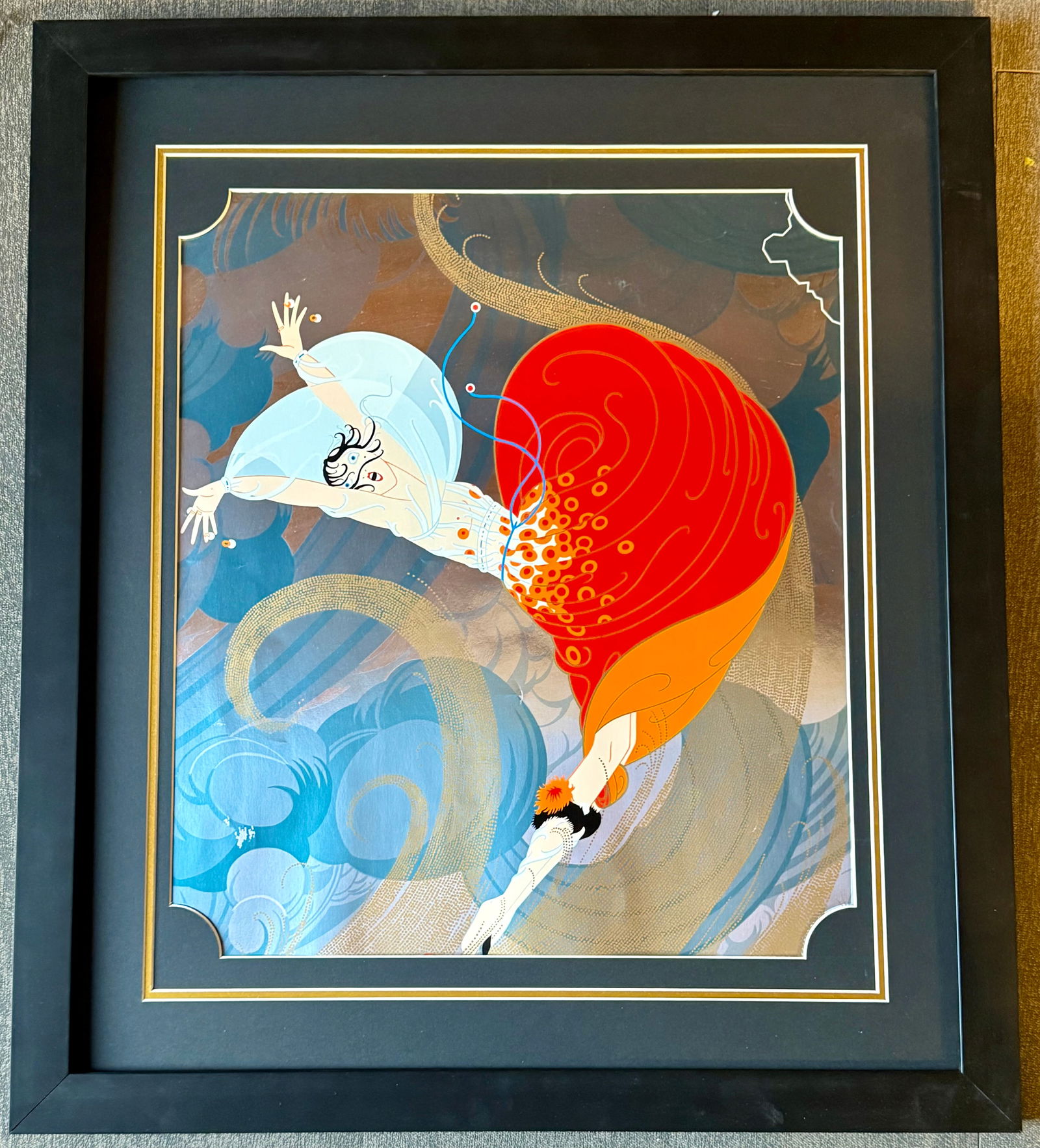 Erte (Russian-French-1892-1990) lithograph 1987 (1 of 1)