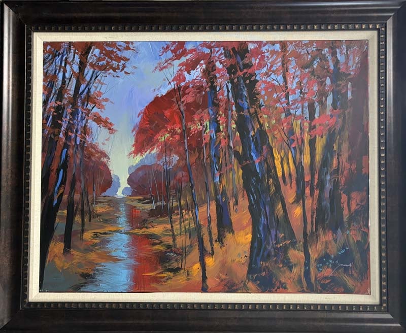 Michael Schofield (American 1947) Original Painting on canvas: Michael Schofield (American 1947) Original Painting on canvasMichael Schofield Original Painting on canvas One of a kind original Hand signed by the artist. Approx 40x30 image . Includes certificate C
