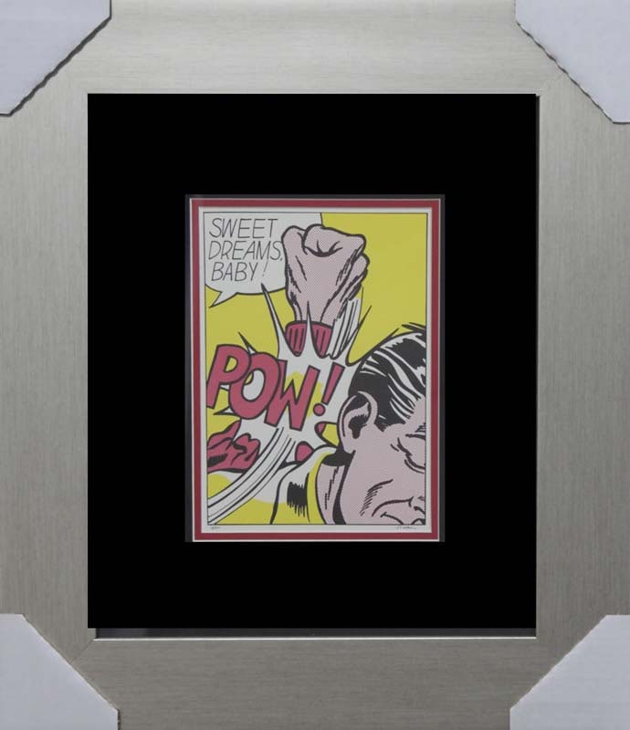 Roy Lichtenstein (American 1923-1994) Lithograph from 1994: Roy Lichtenstein (American 1923-1994) Lithograph from 1994. Approx 28x22 inches. Professionally framed. Includes documentation. Art Artwork Artist.