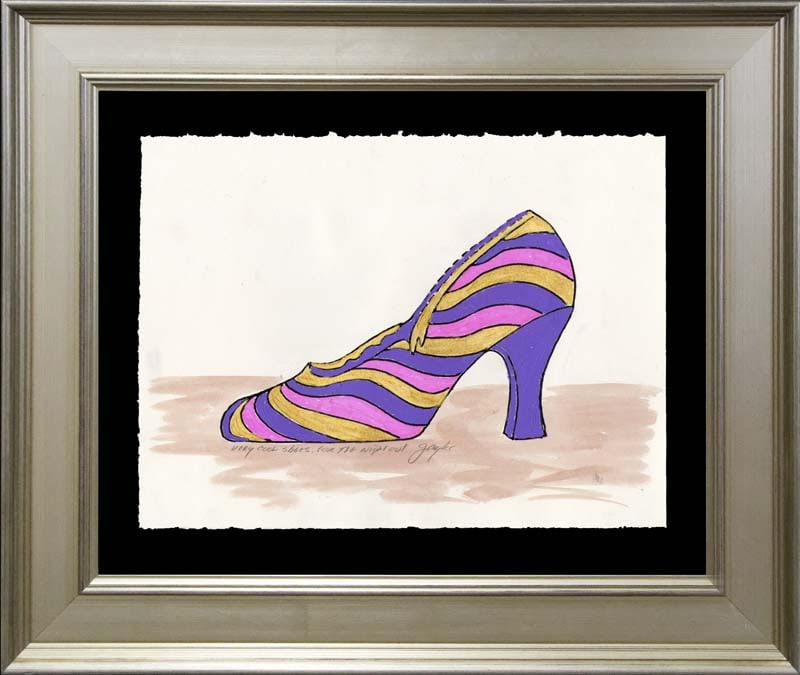 Gaylord Soli (American 1939) Original Painting by Gaylord Soli (American 1939) Very Cool Shoes for: Gaylord Soli (American 1939) Original by Gaylord Soli Very Cool Shoes for the night out.Gaylord Soli Original. Approx 20x16 image size. Hand signed by the artist. One of a kind original. Includes docu