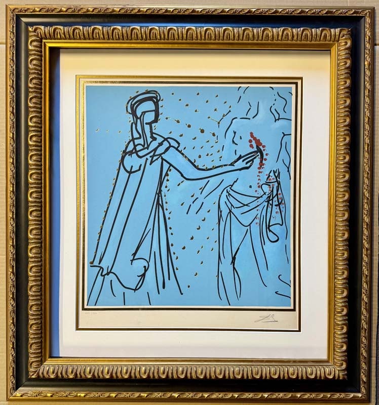 Salvador Dali (Spanish 1904-1989) The Twelve Apostles Limited Edition Lithograph Hand signed and: Salvador Dali (Spanish 1904-1989) The Twelve Apostles Limited Edition Lithograph Hand signed and numberedSalvador Dali The Twelve Apostles Limited Edition Lithograph Hand signed by Salvador Dali and n