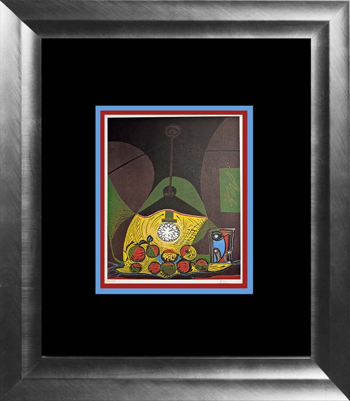 Pablo Picasso (Spanish 1881-1973) 1973 Linocut art work: Pablo Picasso (Spanish 1881-1973) 1973 Linocut. Professionally framed. Includes Certificate of Authenticity. Approx 24 x 20 inches. Art Artwork Artist.