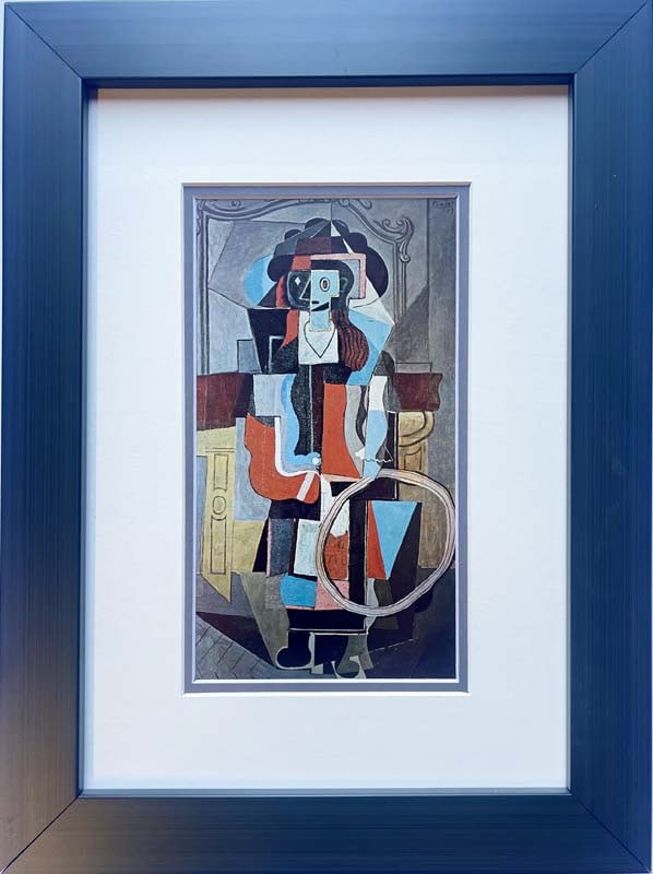 Pablo Picasso (Spanish 1881-1973) Color Plate Lithograph from 1968: Pablo Picasso (Spanish 1881-1973) color plate lithograph from 1968. Approx 24x20 inches. Custom framed. Includes Certificate of Authenticity. Art Artwork Artist.