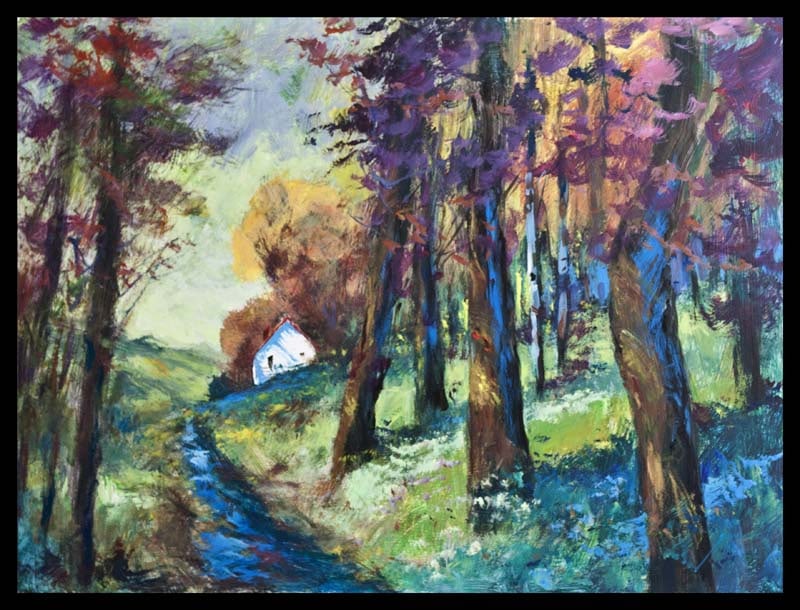 Michael Schofield (American 1947) Original painting on board 30 x 40 image landscape: Michael Schofield (American 1947) Original on board 30 x 40 image landscapeMichael Schofield Original Landscape on canvasOriginal one of a kind. Hand signed by the artist. Approx 40 x 30 inches. Inclu