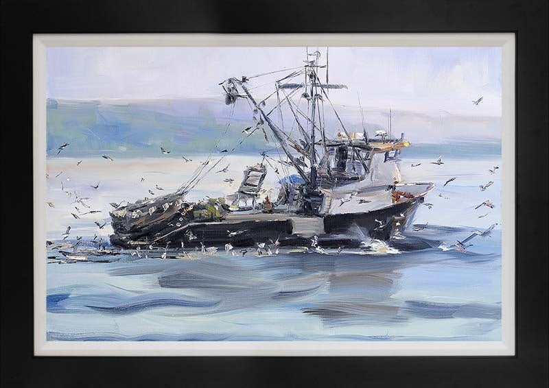 Jorn Fox (American 1954) Hand Embellished Painting limited edition on canvas (1 of 1)