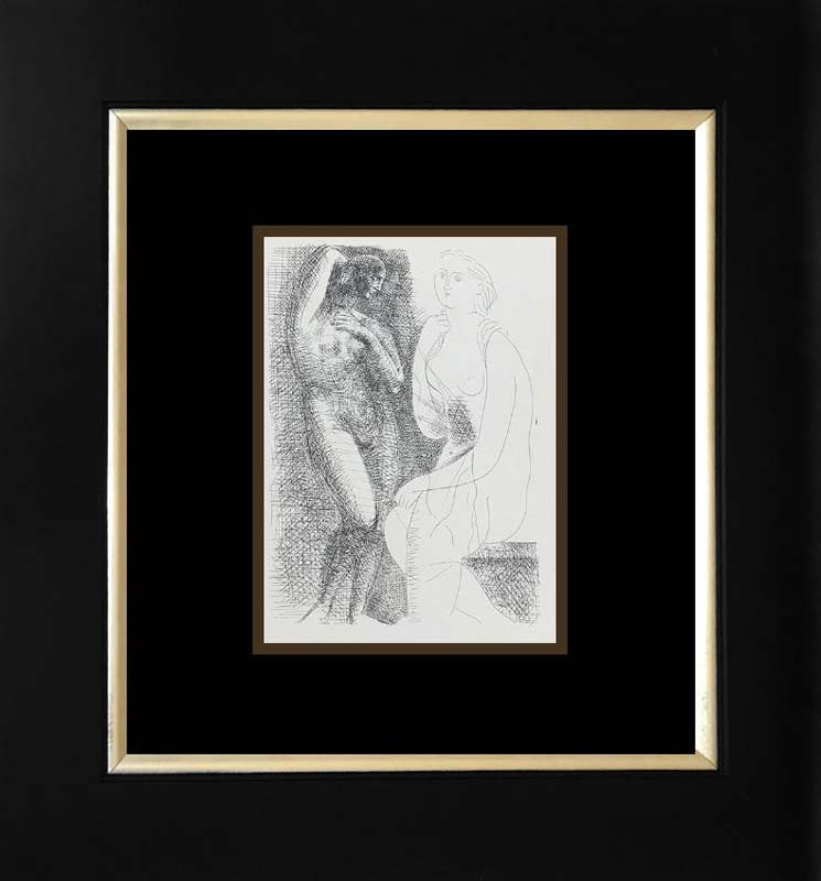 Pablo Picasso (Spanish 1881-1973) lithograph printed in Paris almost 100 years ago. (1 of 1)