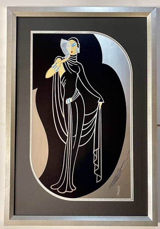Erte (Russian-French-1892-1990) Lithograph Limited Edition (1 of 1)