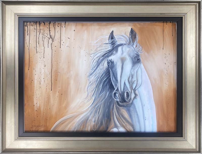 Gaylord Soli (American 1939) Original Painting on canvas: Gaylord Soli (American 1939) Original oil painting on canvas One of a kind original. Hand signed by the artist. 24 x 30 inches approx image size Includes certificate of authenticity. Custom framed Thi