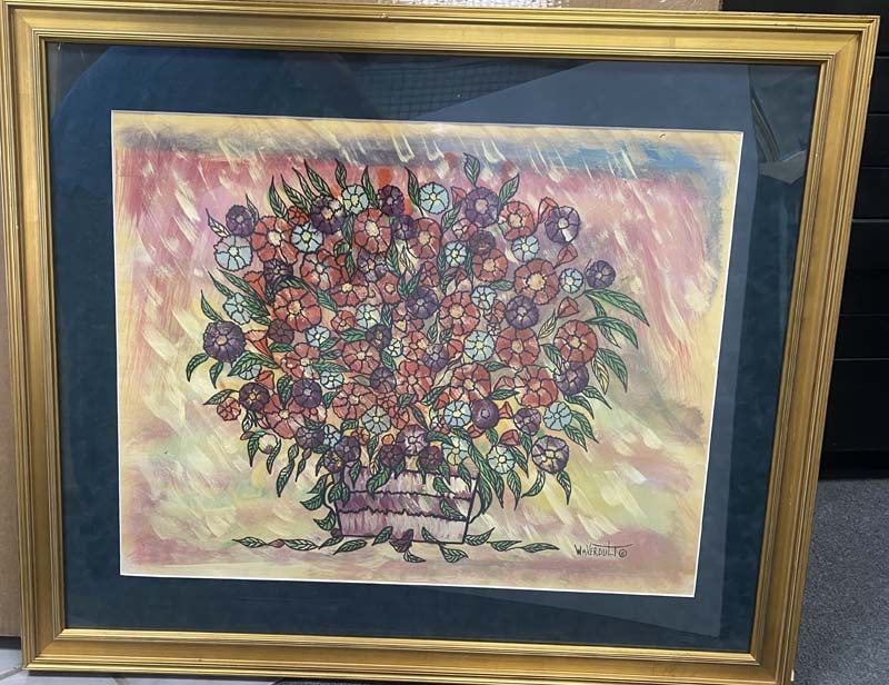 William Verdult (Dutch 1939-2016) Original painting on paper 21 x 27 image (1 of 1)