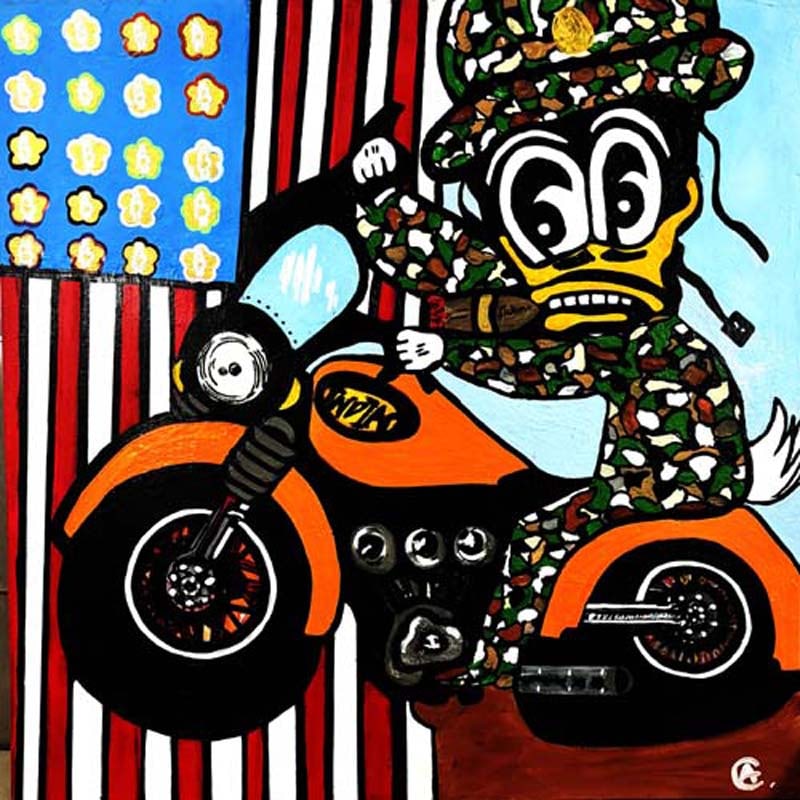 Original painting Art Chorny on canvas: Original Painting on canvas by Art Chorny. Approx 30x30 inches One of a kind original Hand signed by the artist and includes certificate of authenticity. This comes framed. Art Artwork Artist.