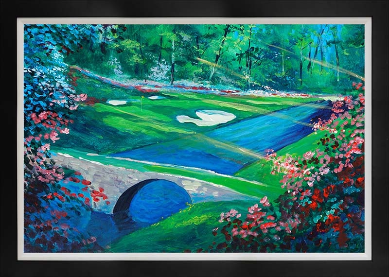 Michael Schofield (American 1947) Landscape Mixed Media Original Painting on canvas (1 of 1)