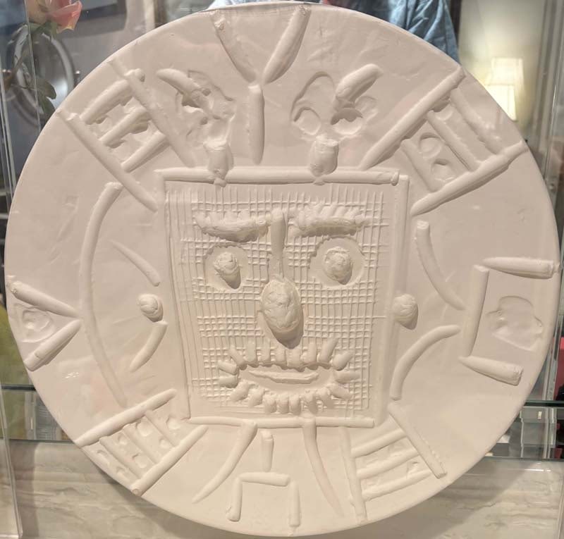 Pablo Picasso (Spanish 1881-1973) Ceramic Plate created in 1956 (1 of 1)