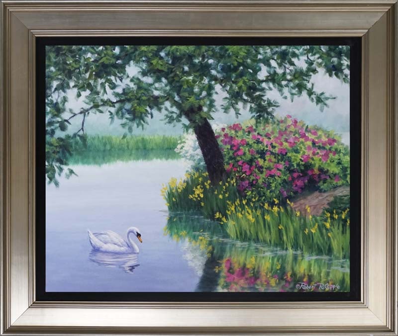 Robert Copple (American 1963) Hand Embellished Painting oil painting on canvas (1 of 1)