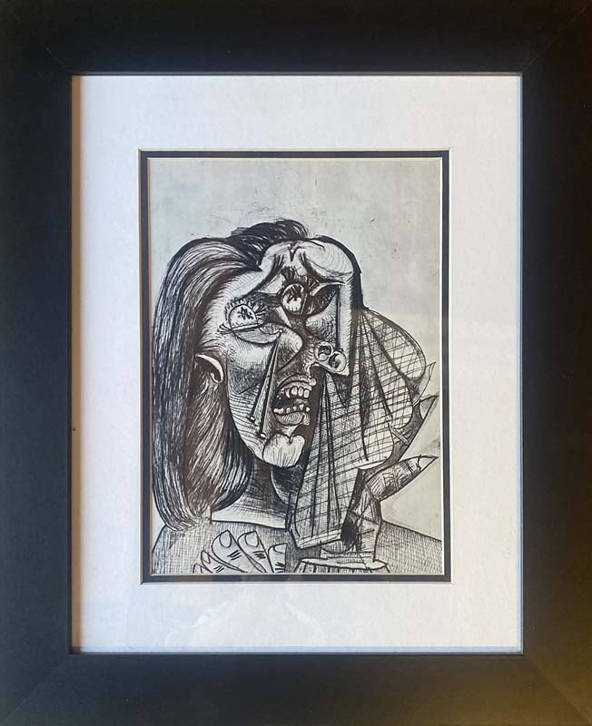 Pablo Picasso (Spanish 1881-1973) Lithograph from 1970 (1 of 1)