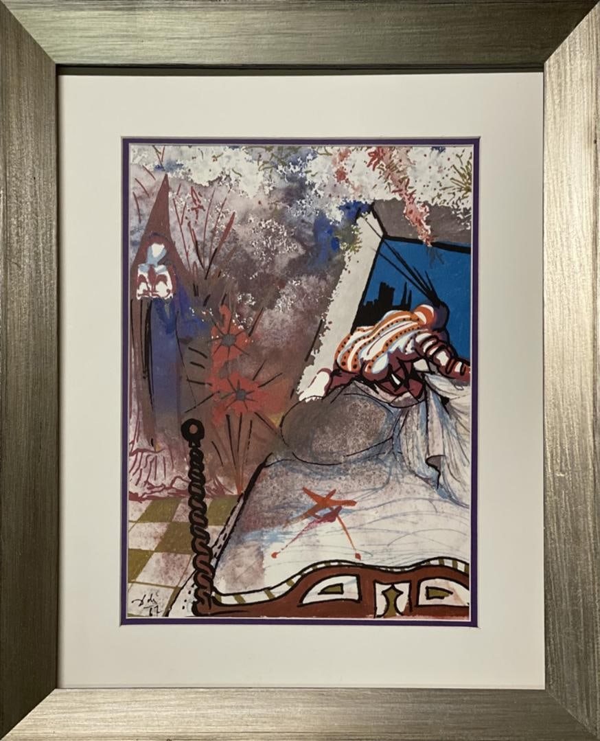 Salvador Dali (Spanish 1904-1989) Romeo and Juliet Original Lithograph 1976 Milano Hand signed (1 of 1)
