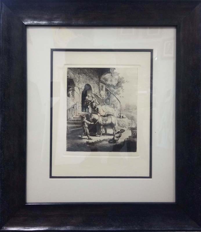 Rembrandt (Dutch, 1606-1669) Etching from the original copper plates created by Amand Durand. The (1 of 1)