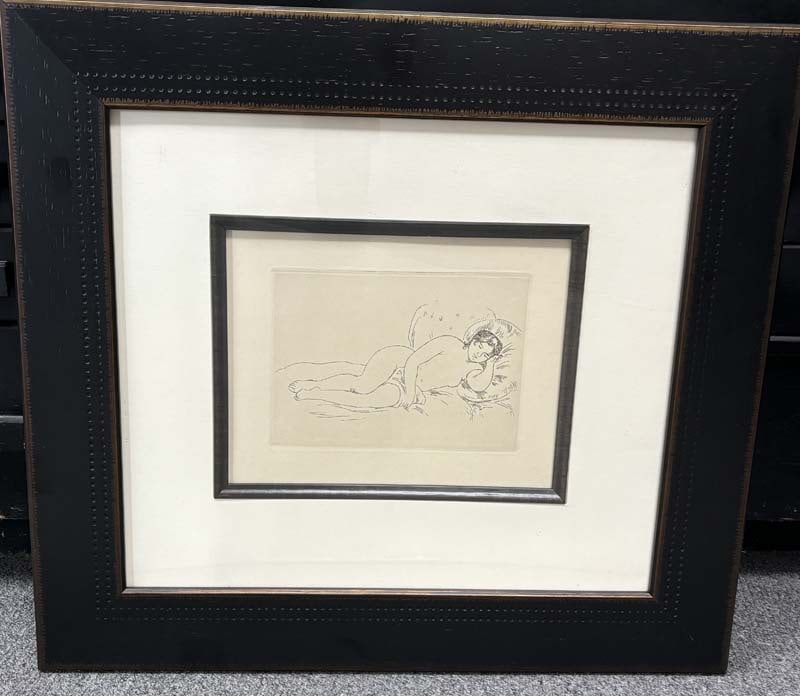 Pierre Renoir (French 1841-1919) Etching (1 of 1)