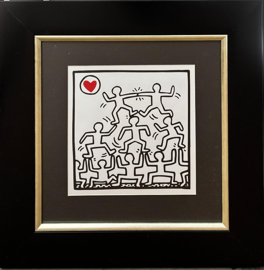 Keith Haring (American 1958-1990) Lithograph from 1984 (1 of 1)