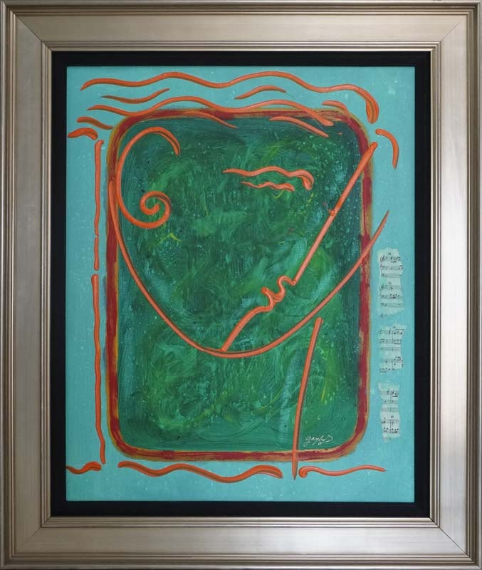 Gaylord Soli (American 1939) original painting on canvas: Gaylord Soli (American 1939) Original One of a kind. Hand signed by the artist. Approx. 24 x 30 image. Includes certificate of authenticity. Custom framed. This work was purchased directly from the ar
