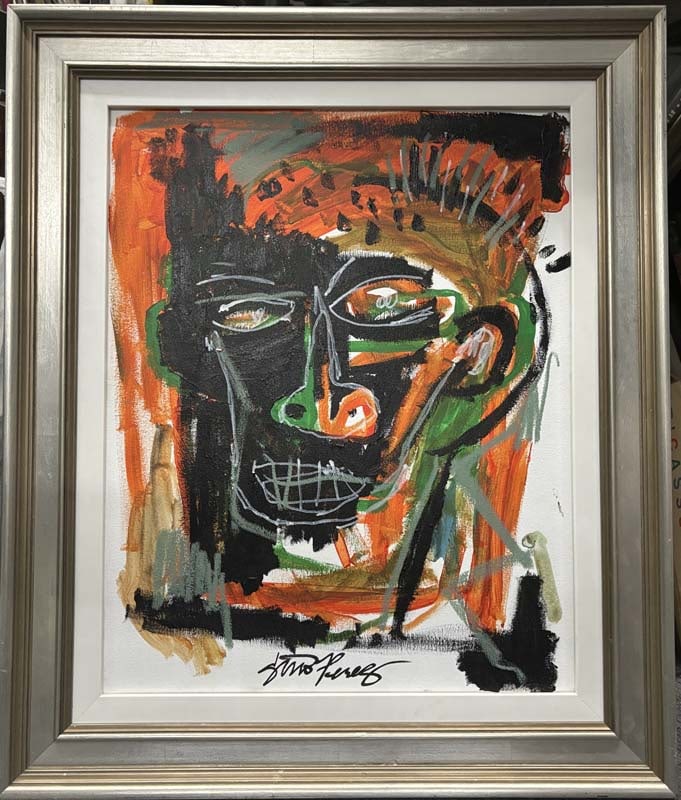 Gino Perez (Mexican-American 1977) Original Painting on canvas: Gino Perez (Mexican-American 1977) Original Painting on canvas. 16 x 20 approx image size. Certificate of Authenticity included. Custom framed Art Artwork Artist.