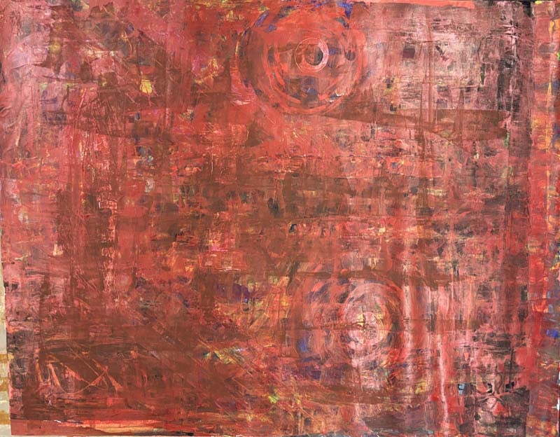 Original Painting on canvas by Art Chorny (American - Ukranian 1965) Abstract (1 of 1)