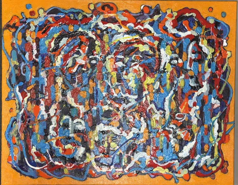 Katherine Arion (American 1957) Original Mixed Media Painting on canvas (1 of 1)