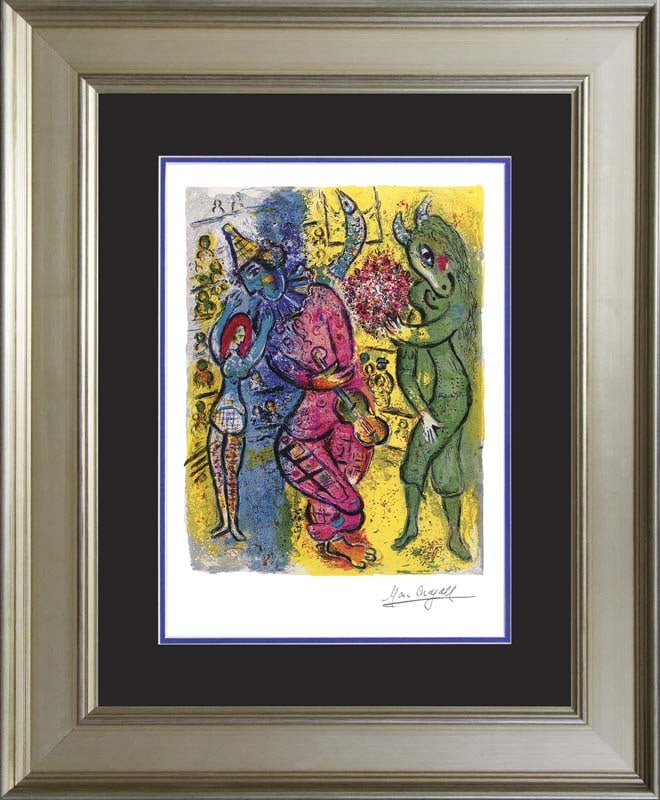 Marc Chagall (Russian-French 1887-1985) Marc Chagall Circus II Marc Chagall Limited Edition (1 of 1)