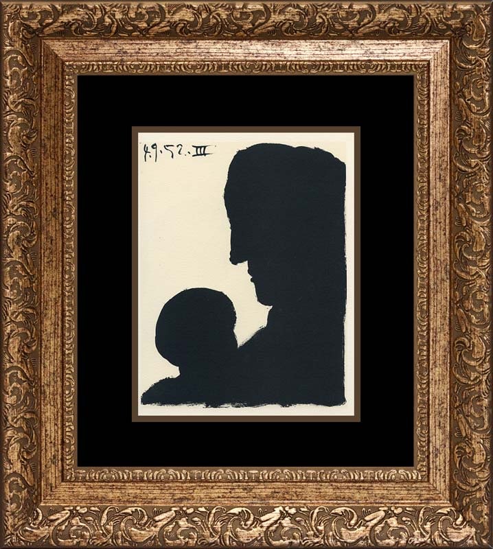 Pablo Picasso (Spanish 1881-1973) Lithograph from 1968 (1 of 1)