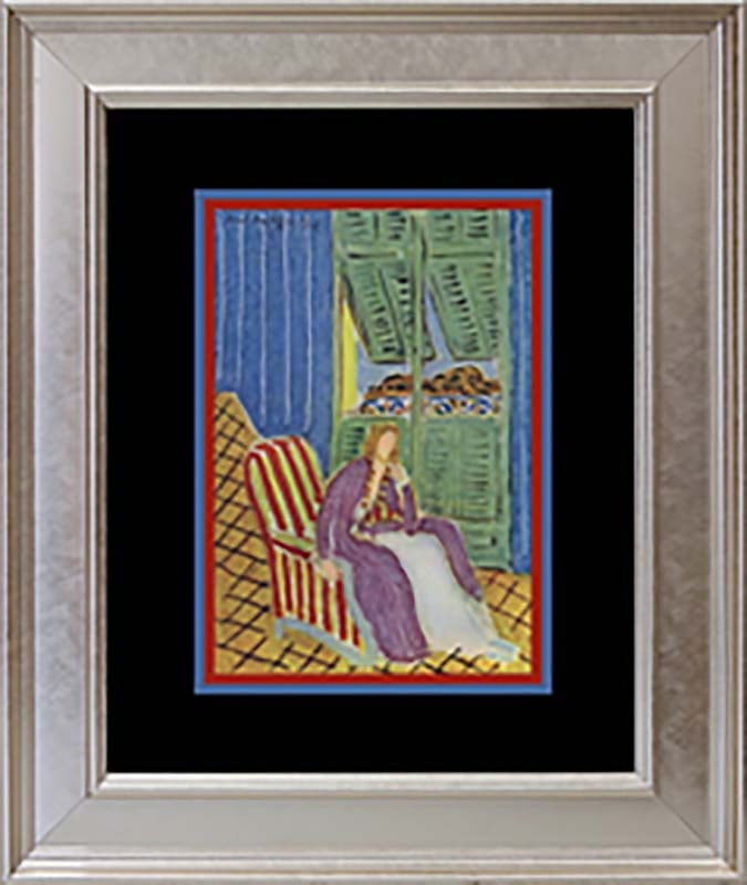 Henri Matisse (French 1869-1954) Color Plate Lithograph: Henri Matisse (French 1869-1954) Lithograph after Henri Matisse from 1948. The signature is in the plate. Approx 24x20 inches. Includes documentation. Art Artwork Artist.