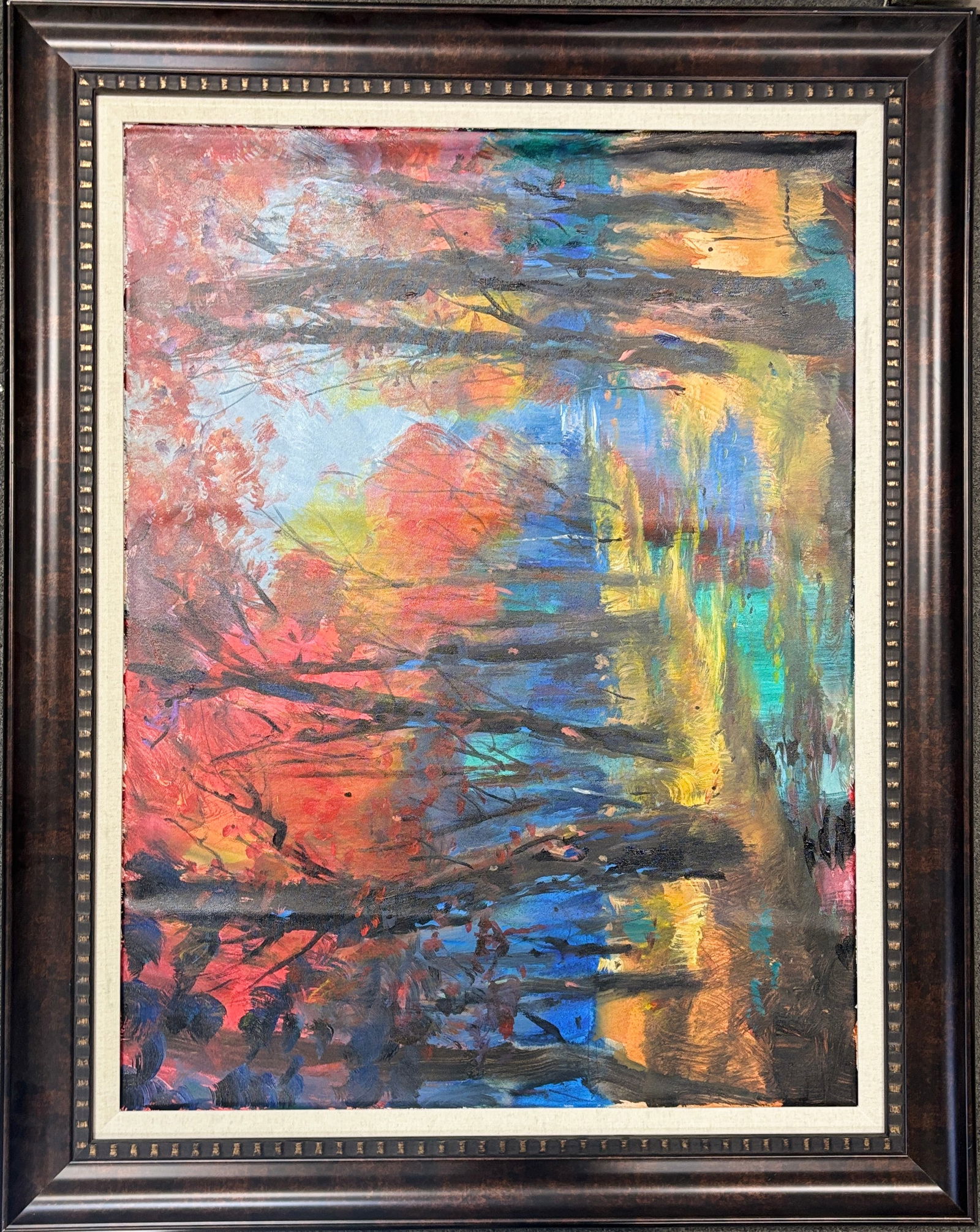 Michael Schofield (American 1947) Original on canvas Landscape painting (1 of 1)