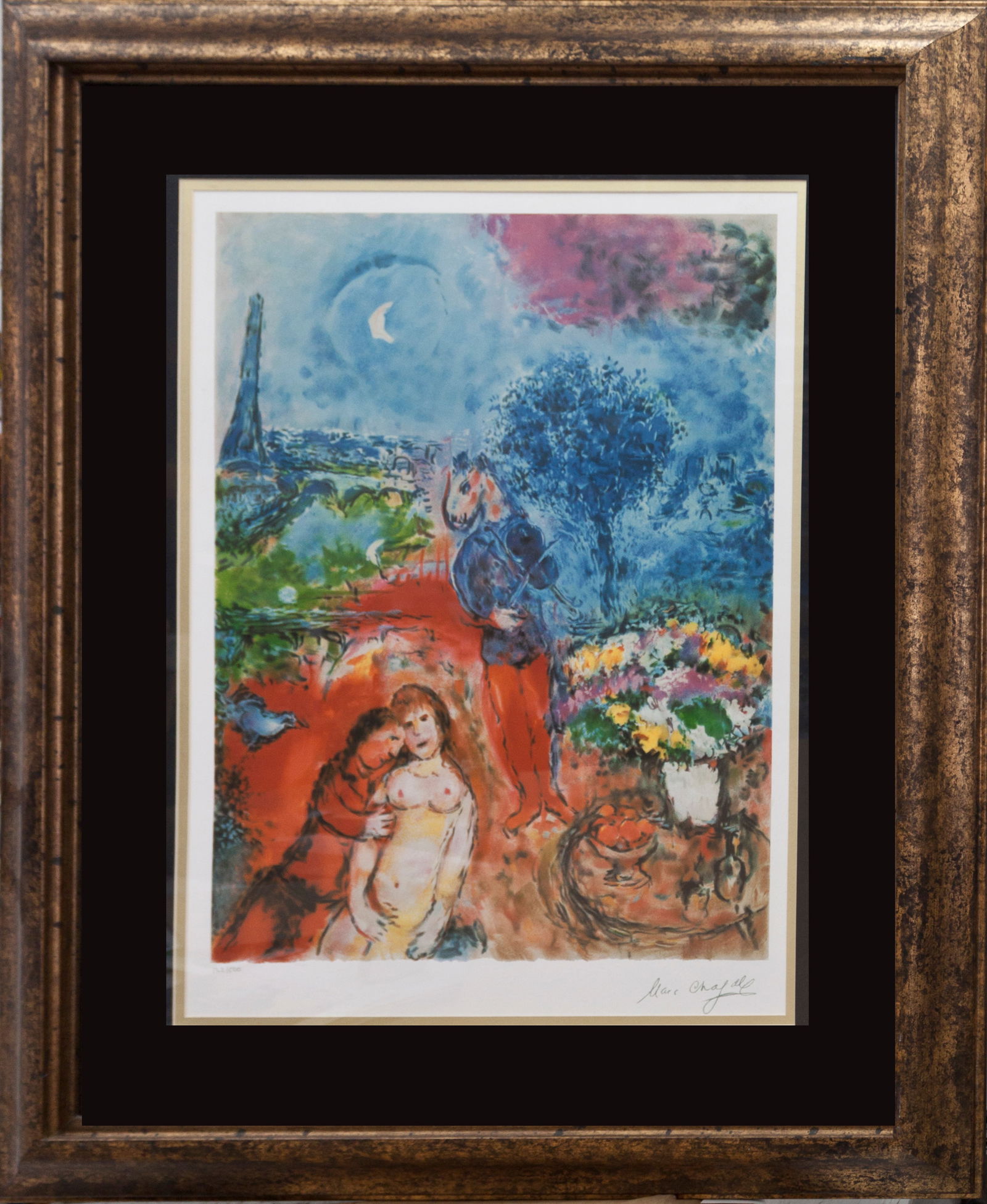 Marc Chagall (Russian-French 1887-1985) Limited Edition Lithograph (1 of 1)
