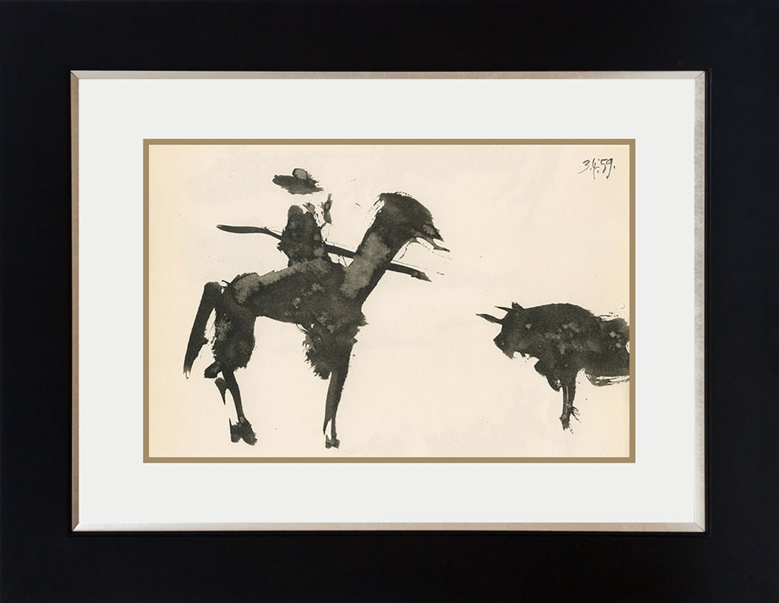 Donna Lesley (American 1940-2010) Limited Edition Signed ink on paper (1 of 1)