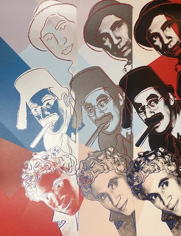 Andy Warhol (American 1928-1987) The Marx Brothers Silkscreen 1980 Serigraph (1 of 1)