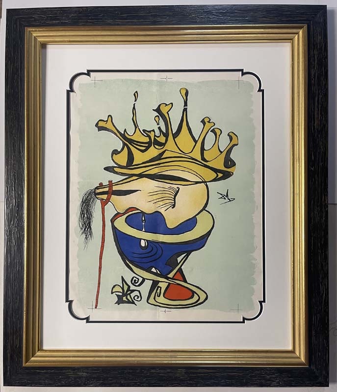 Salvador Dali (Spanish 1904-1989) Lithograph Limited Edition The End of Civilization (1 of 1)