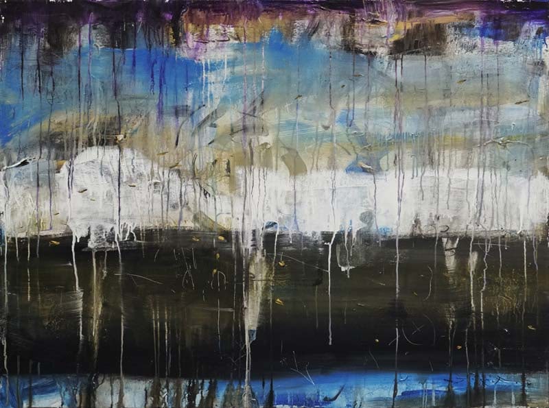 Jorn Fox (American 1954) Original Painting on canvas by Jorn Fox (American 1957) Abstract (1 of 1)