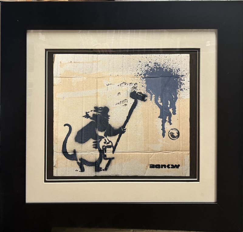 Original on board by Banksy (English 1974) (1 of 1)