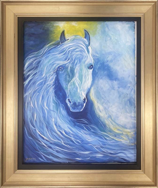 Gaylord Soli (American 1939) Original Painting on canvas: Gaylord Soli (American 1939) Original oil painting on canvas One of a kind original. Hand signed by the artist. 24 x 30 inches approx image size Includes certificate of authenticity. Custom framed Thi