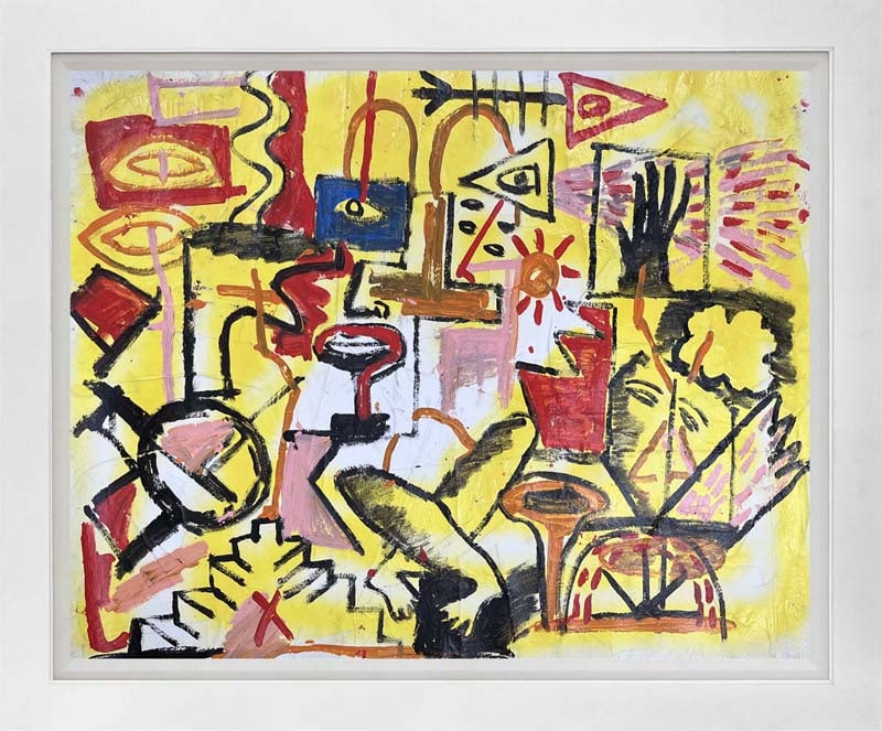 Gino Perez (Mexican-American 1977) Original Painting on canvas: Gino Perez (Mexican-American 1977) Original Painting on canvas by Gino Perez Hand signed by the artist. One of a kind original. Approx 30x34 inches image size. Custom framed. Includes certificate. Thi