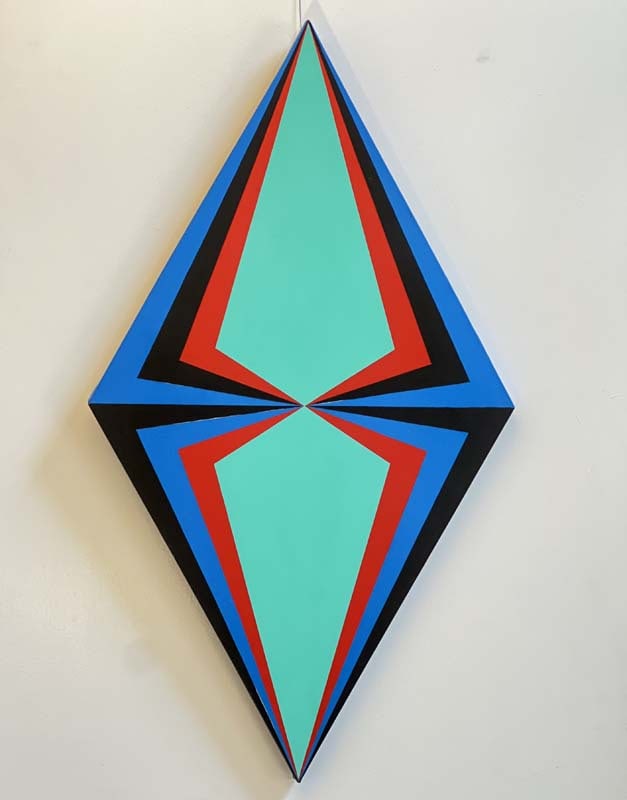 Hercules Barsotti Untittled 1996 Acrylic on canvas Signed and dated on verso 27 3/4 X 15 1/2 (1 of 1)