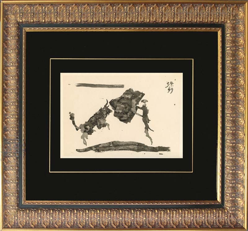 Pablo Picasso (Spanish 1881-1973) Original Lithograph Toros Y Toreros 1961 Mourlot Press (1 of 1)