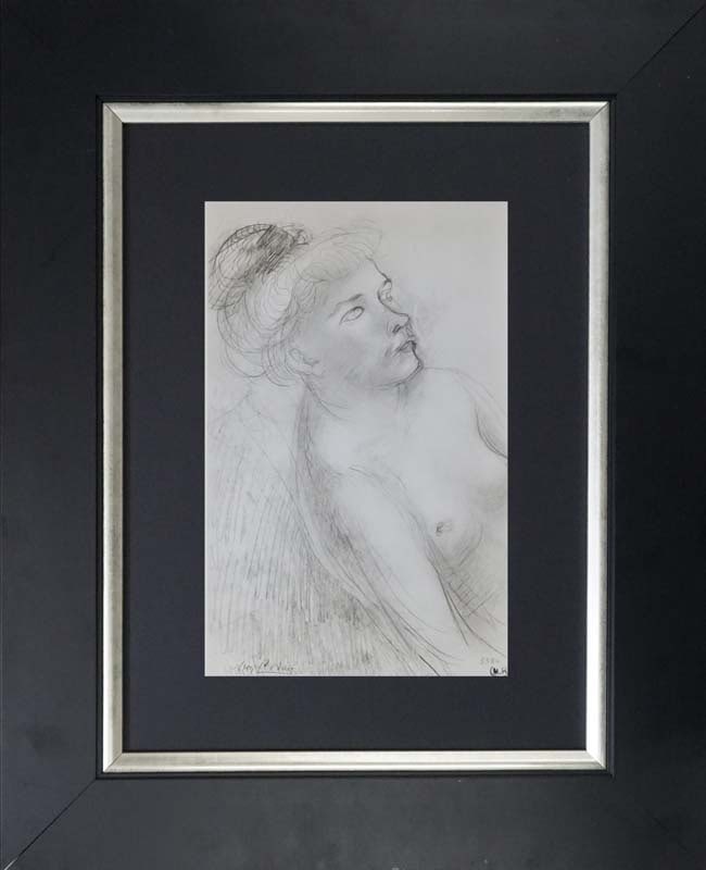 August Rodin original lithograph after Rodin from 1966: Rodin Lithograph from 1966 Paris the signature is in the plate. Approx 24x20 inches. Professionally framed. Includes Certificate of Authenticity. Art Artwork Artist.