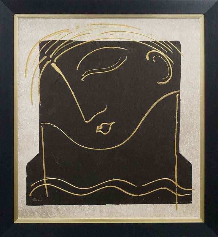 Gaylord Soli (American 1939) Original Painting on canvas by Gaylord Soli (1 of 1)