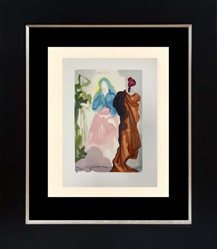 Salvador Dali (Spanish 1904-1989) Original Wood Block Divine Comedy (1 of 1)