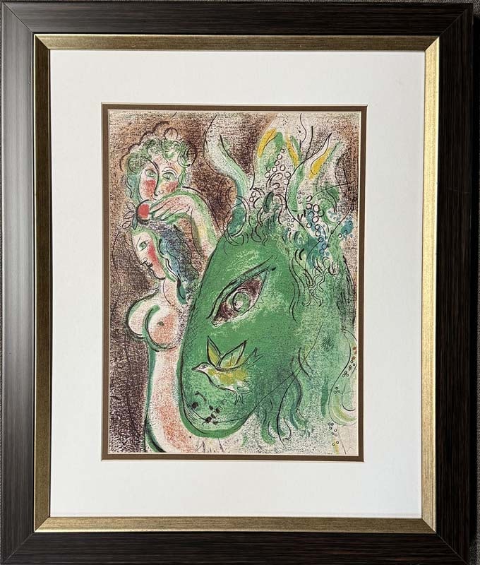 Marc Chagall (Russian-French 1887-1985) Marc Chagall original lithograph from 1970 (1 of 1)