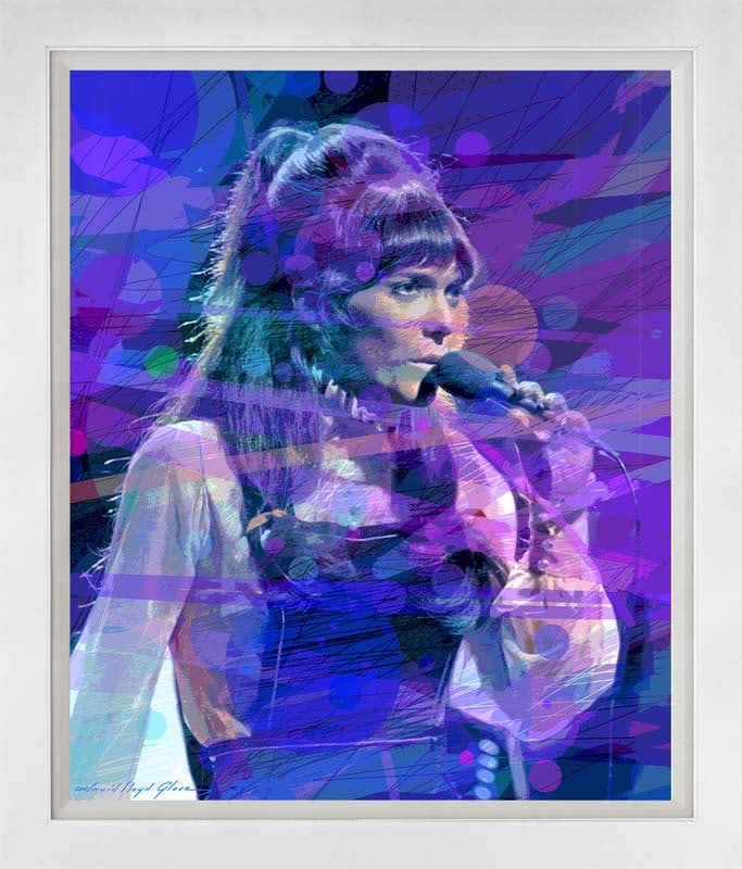 David Lloyd Glover (Canadian 1949) Karen Carpenter Mixed Media Original Painting on canvas by David: Mixed Media Original by David Lloyd Glover Hand signed by the artist. Approx 24x18 inches image size. Custom framed and includes certificate. Art Artwork Artist.